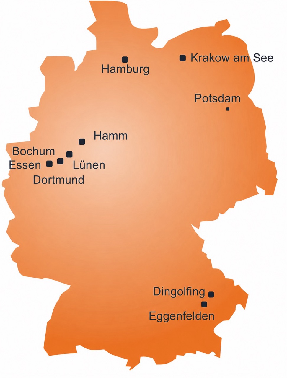 Standorte der immoweb AG